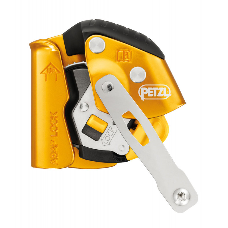 Przyrząd asekuracyjny na linę z blokadą Petzl ASAP LOCK