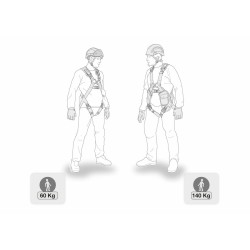 Lonża z absorberem Petzl ABSORBICA-I 150 cm