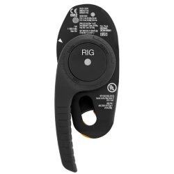 Przyrząd zjazdowy Petzl RIG model 2026 w kolorze żółtym