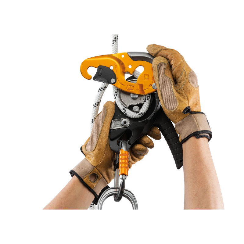 Przyrząd zjazdowy Petzl I’D S (10-11,5 mm) w kolorze czarnym