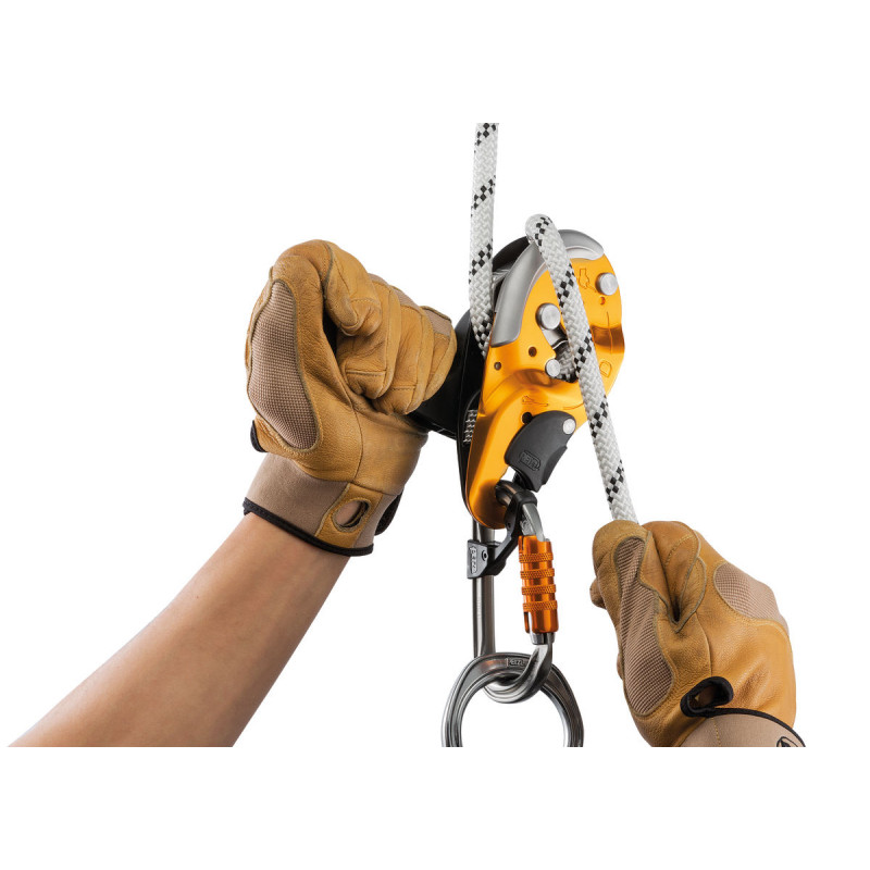 Przyrząd zjazdowy Petzl I’D S (10-11,5 mm) w kolorze czarnym