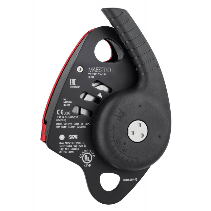 Przyrząd zjazdowo - ratowniczy Petzl MAESTRO L
